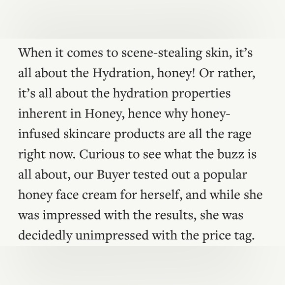 Trader Joe's 𝐋𝐢𝐦𝐢𝐭𝐞𝐝-𝐞𝐝𝐢𝐭𝐢𝐨𝐧 Honey Hydration Day & Night Cream Duo - Picture 4 of 8